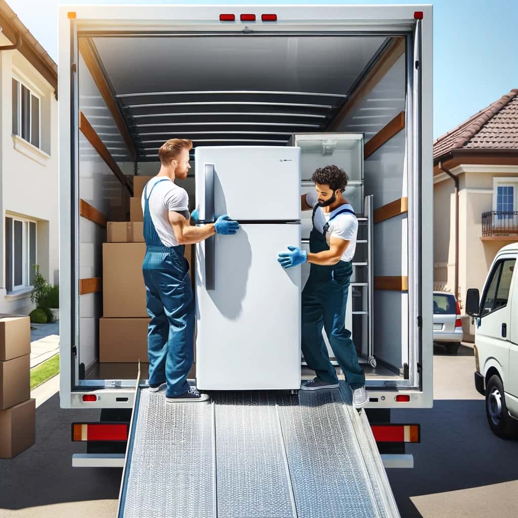 como transportar una nevera
