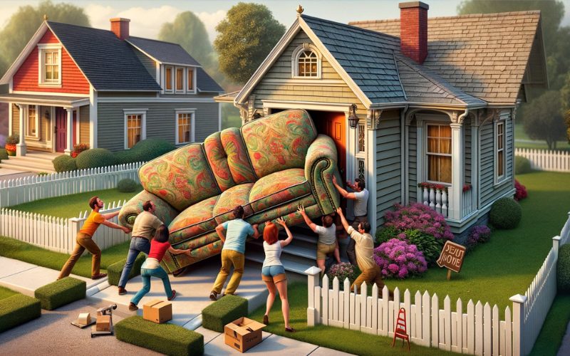 transporte de sofás