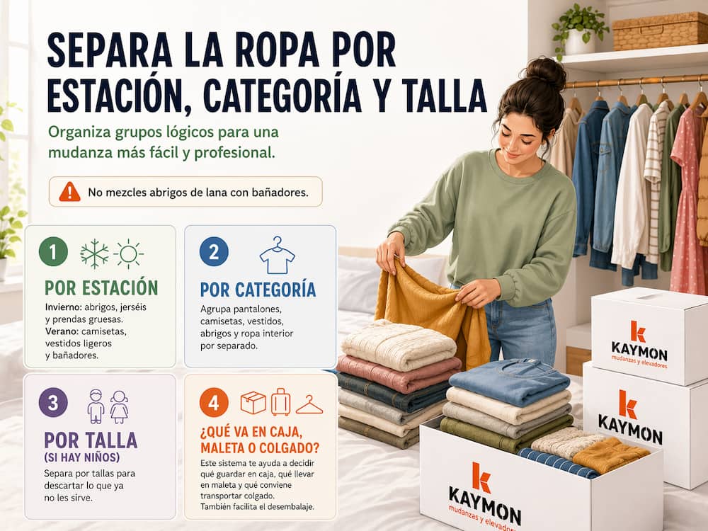 Ejemplo como hacer mudanza de ropa