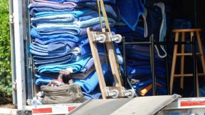Mantas de mudanza para proteger muebles